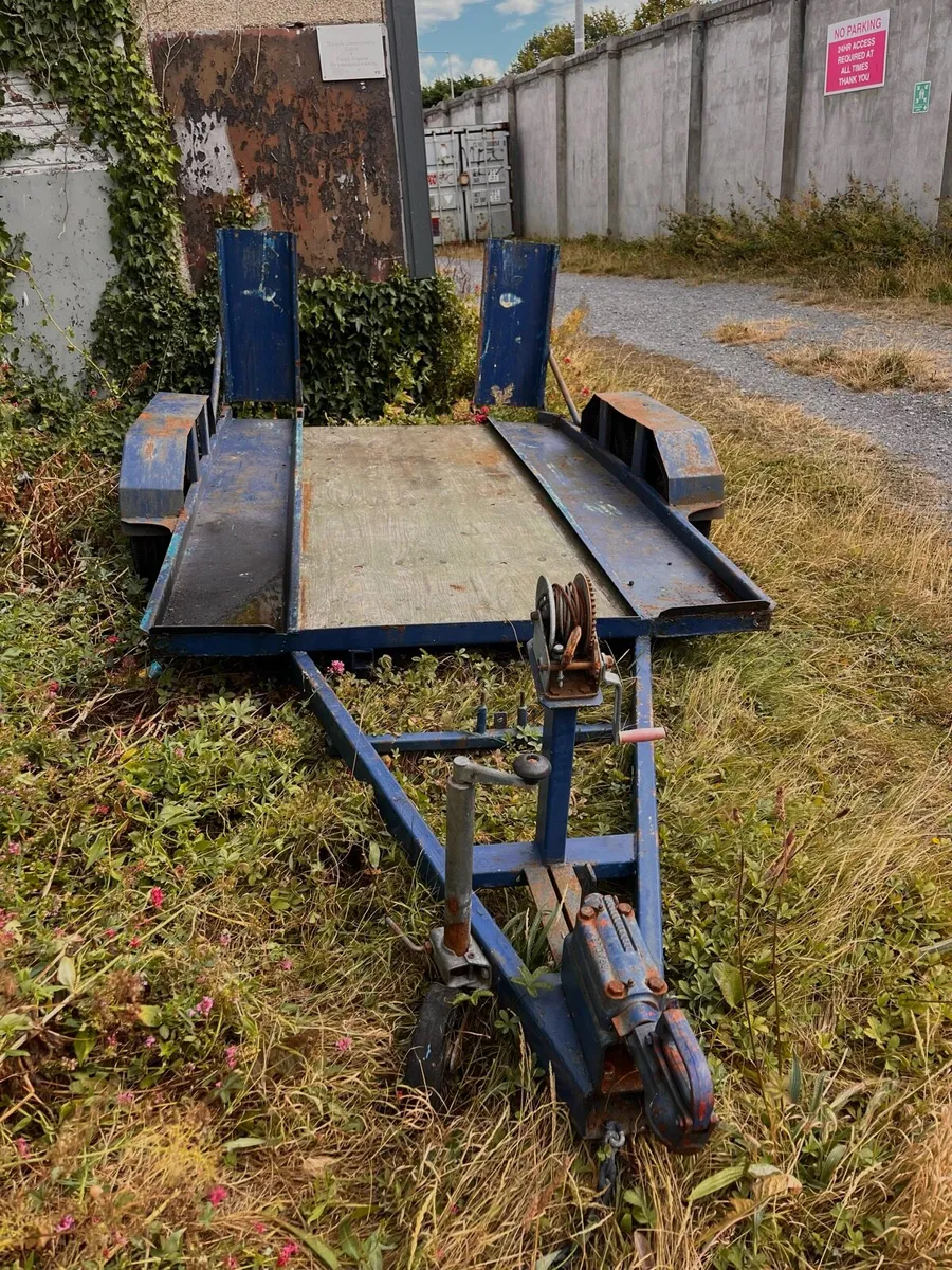 Small car transporter trailer. - Image 1