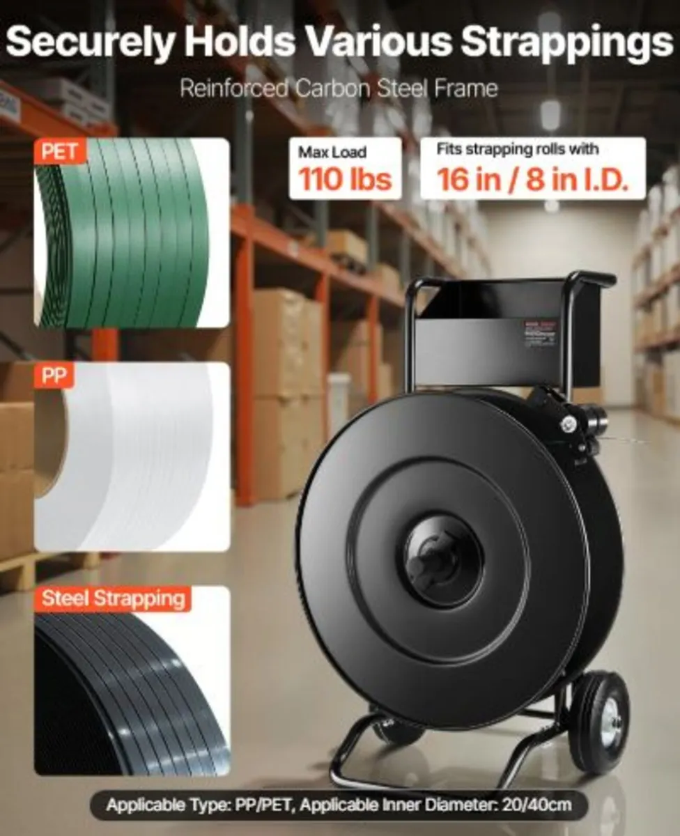 Banding Strapping Cart, Fit for PET / PP / Steel - Image 2
