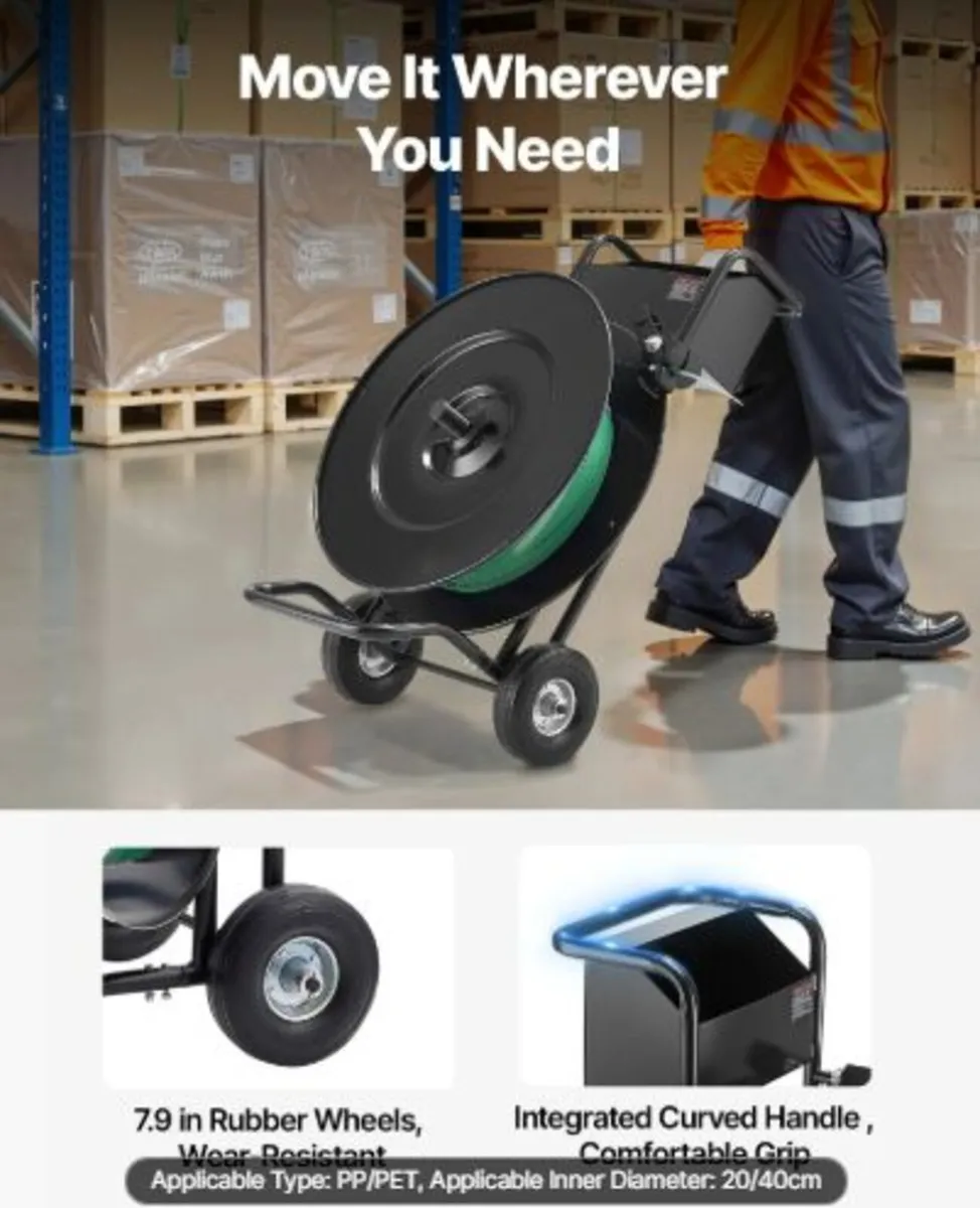 Banding Strapping Cart, Fit for PET / PP / Steel - Image 3