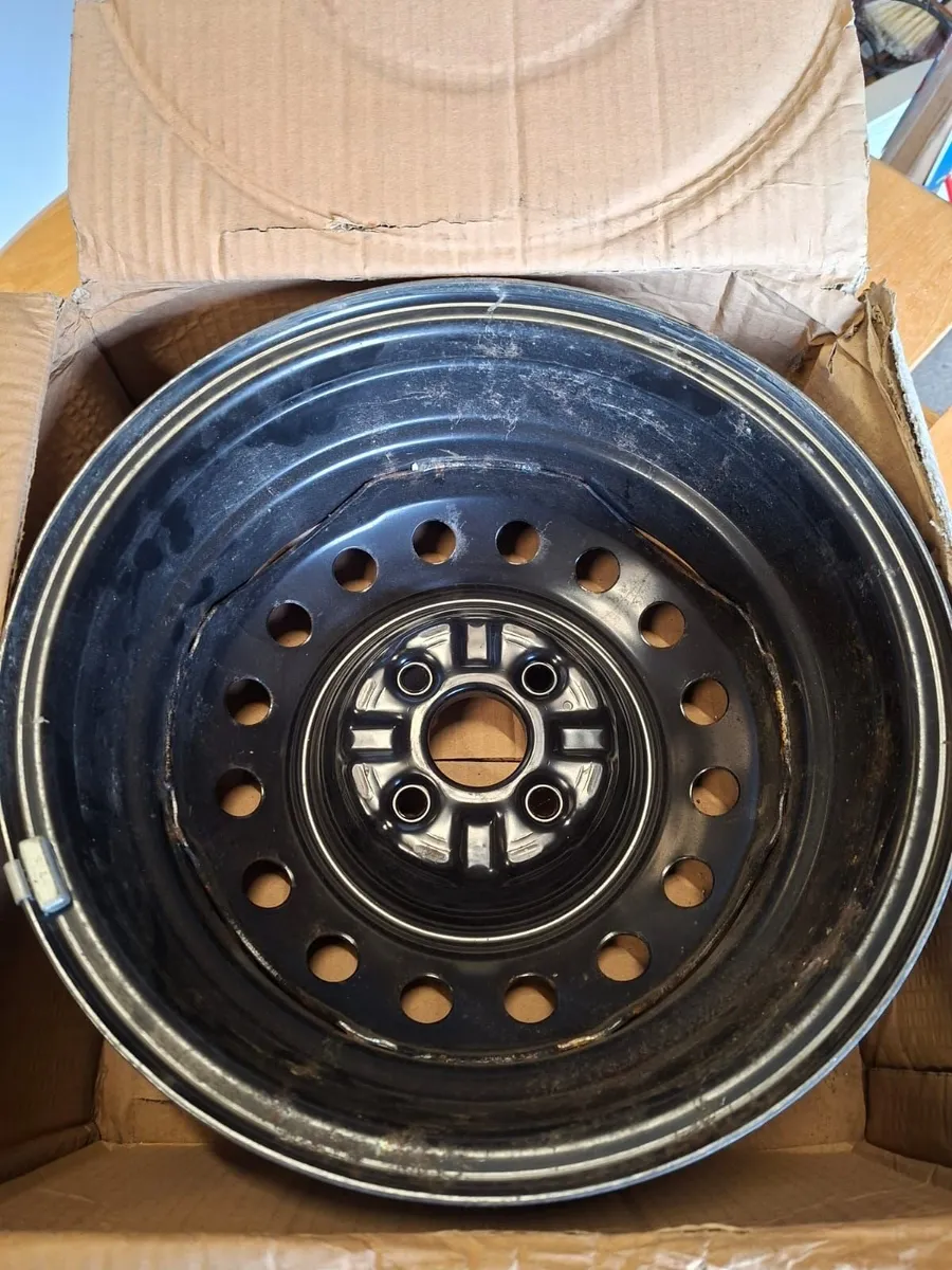 Toyota Steel Rims - Image 1