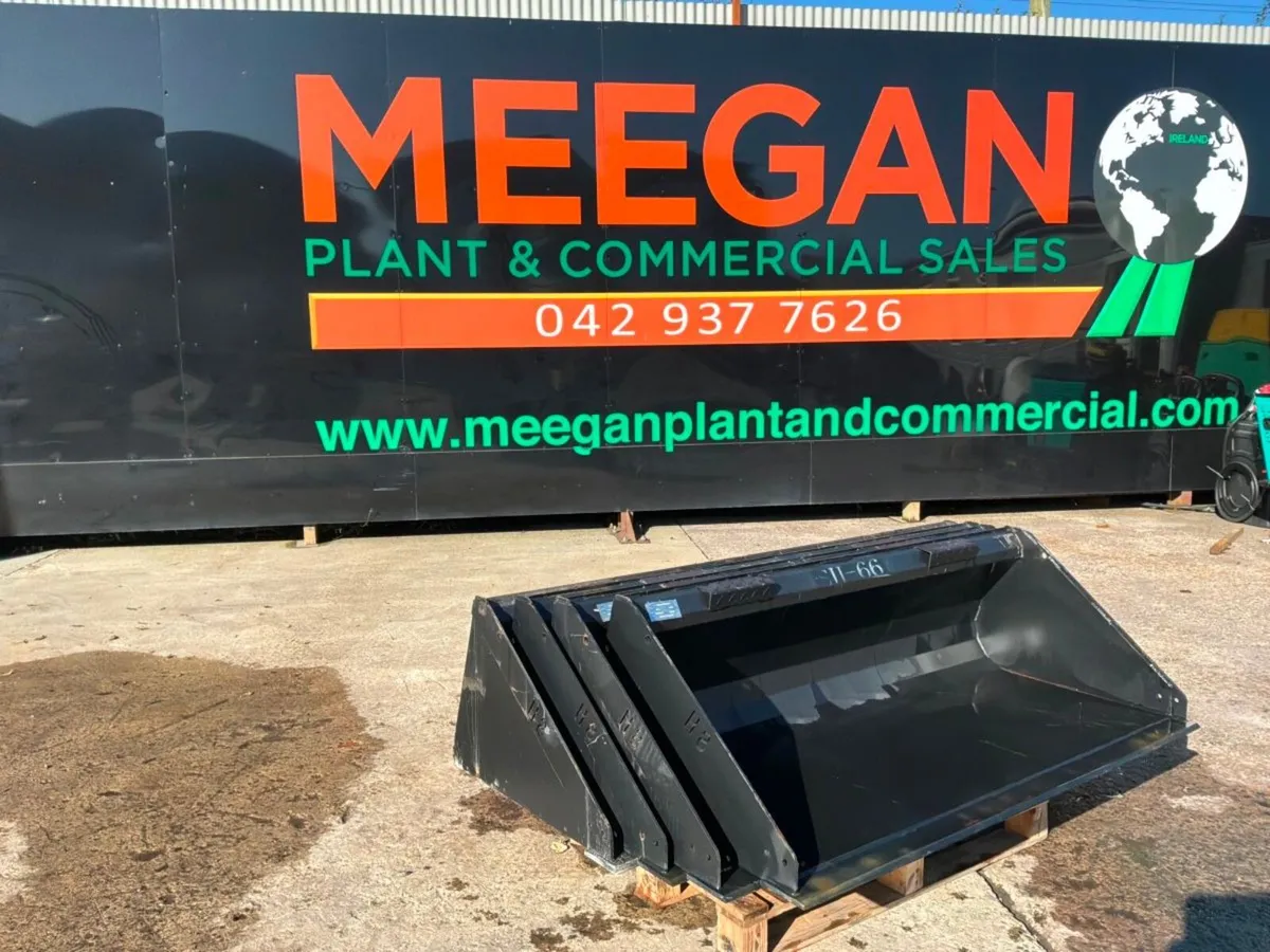 Unused 66 Skid steer / Bobcat loader bucket1309-66 - Image 1