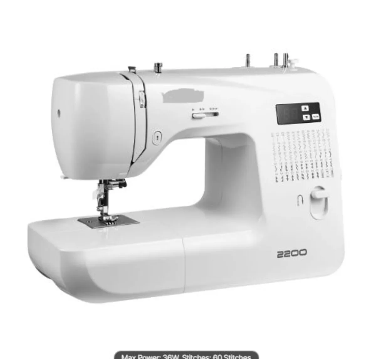 Computerized Sewing Machine,60 Stitch Applications - Image 1