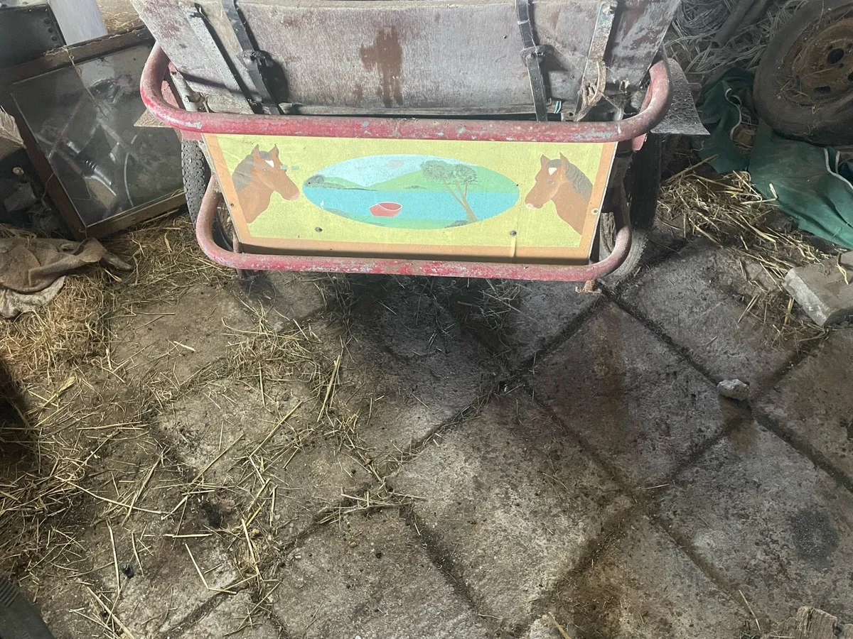 Horse trap (one of a kind) with coil suspension - Image 3