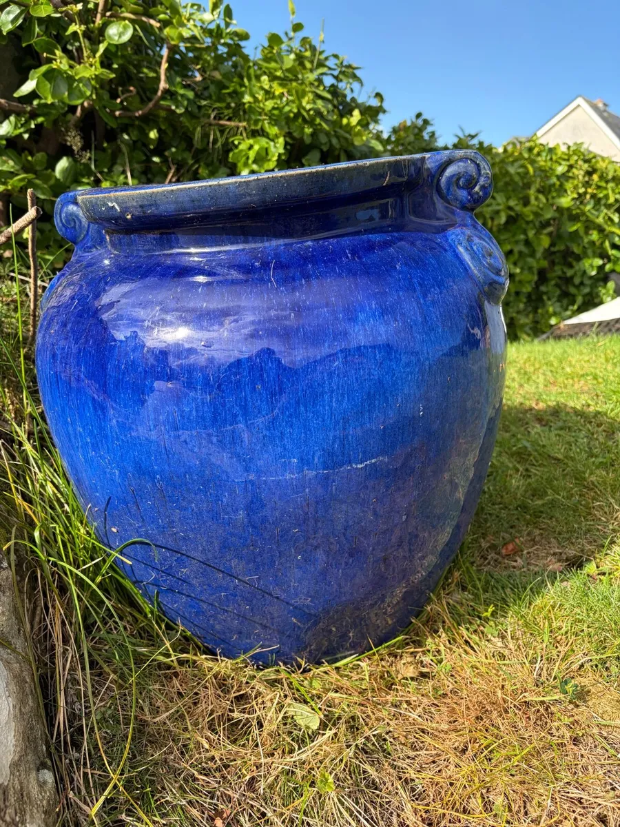 Flower Pots- blue - Image 3