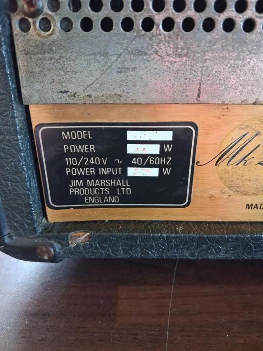 JCM 800 lead series - Image 2