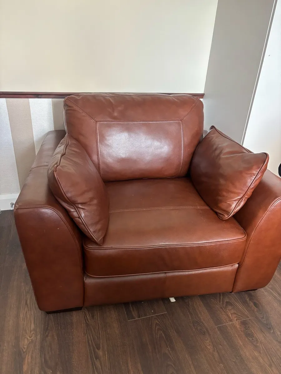Leather armchair - Image 3