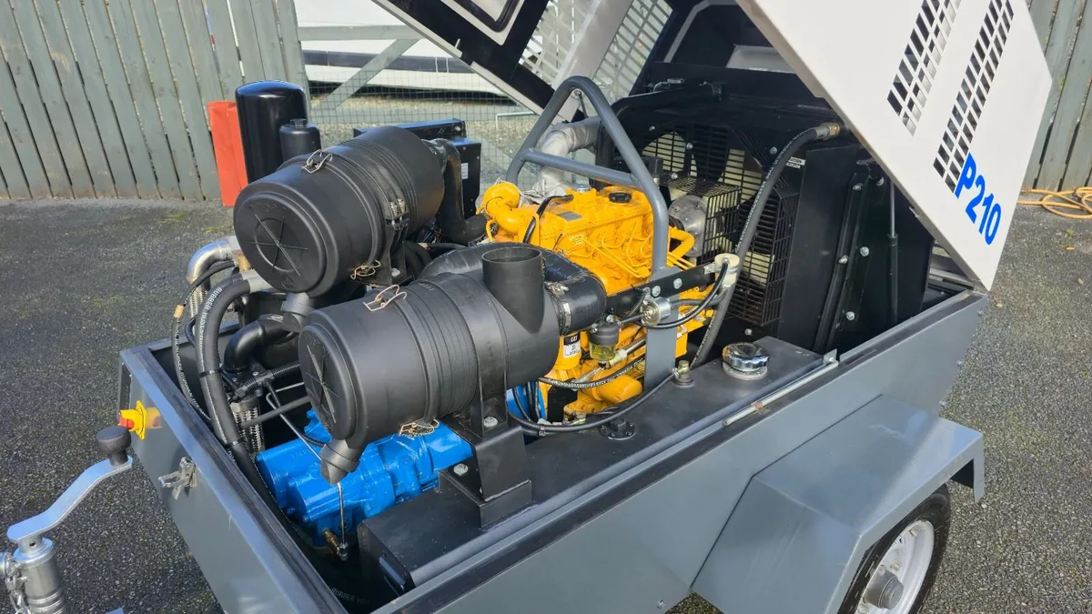 Portable diesel Compressor 210 CFM 7.5-8 Bar - Image 4