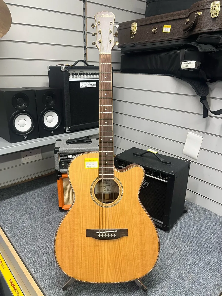 Freshman Song Ocean Acoustic Guitar - Image 1
