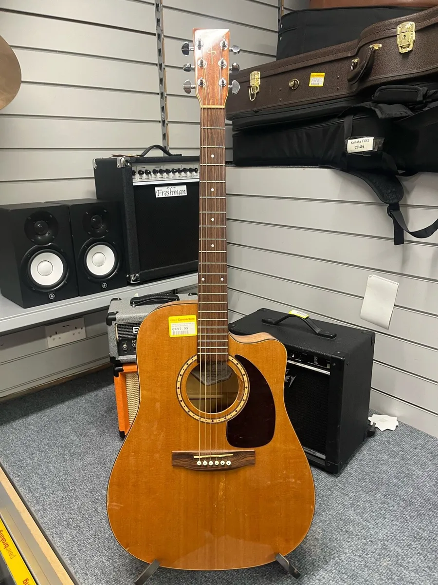 Simon and Patrick Luthier Semi Acoustic Guitar - Image 1