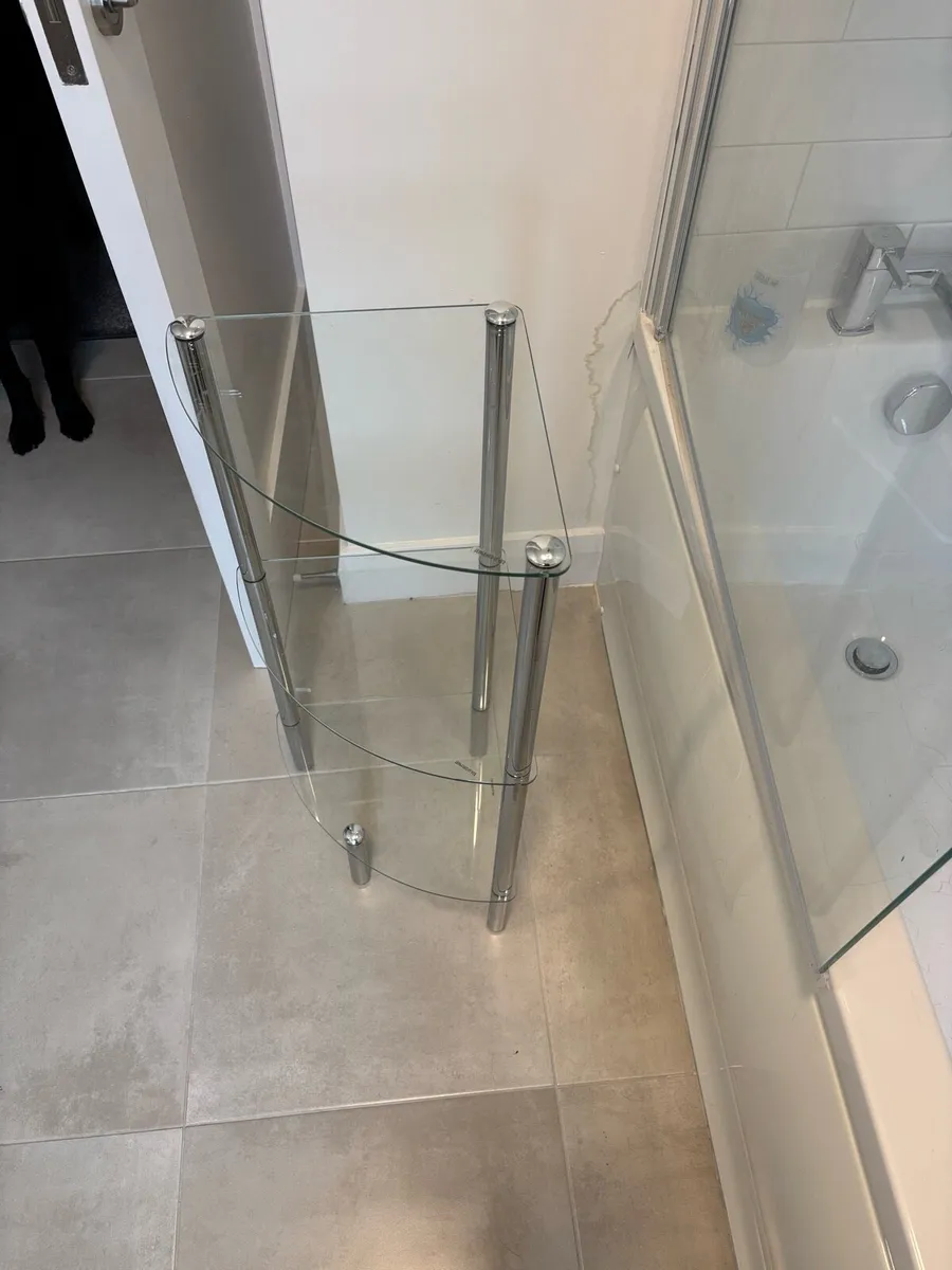 Glass side table - Image 1