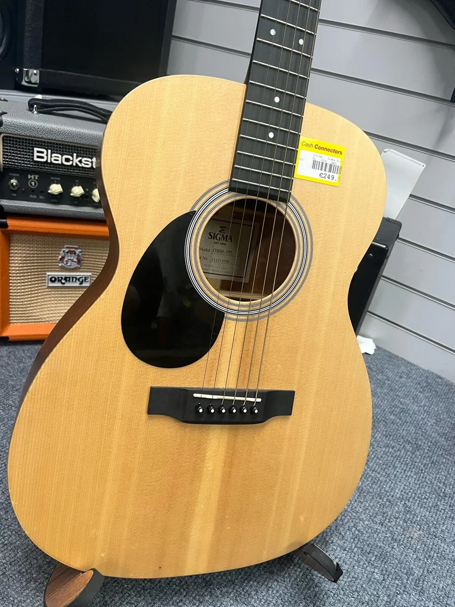 Sigma OMM-STL Acoustic Guitar - Image 2