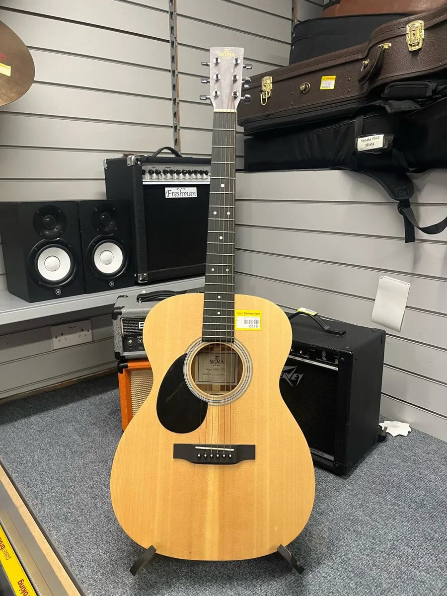 Sigma OMM-STL Acoustic Guitar - Image 1