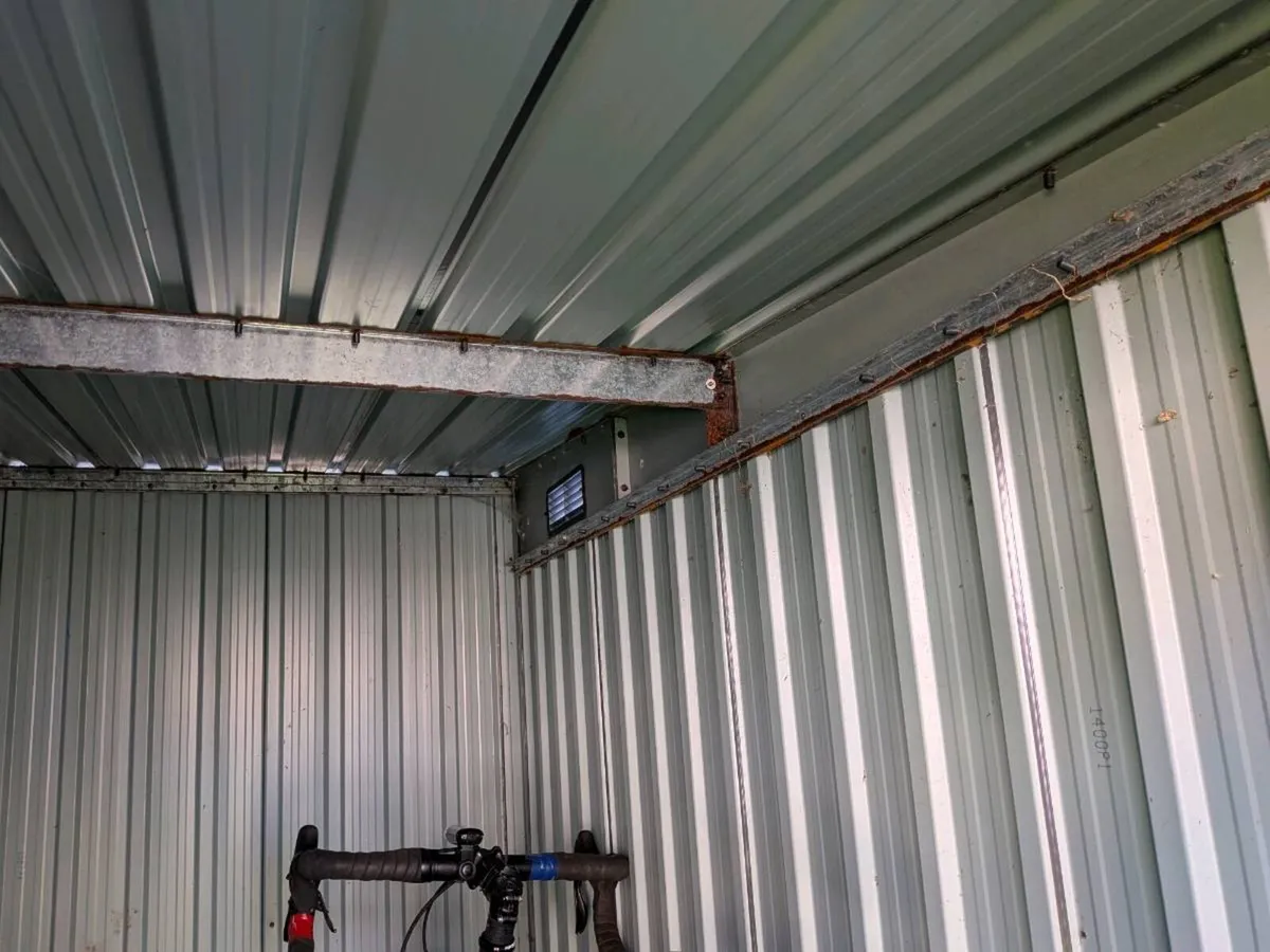 Steel bike shed 5ft - Image 4