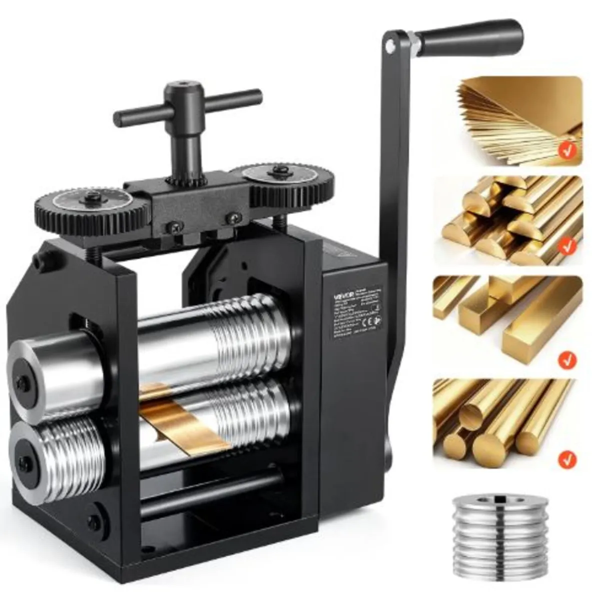 Rolling Mill 4-in-1 Round Flat Square Half-Round - Image 1