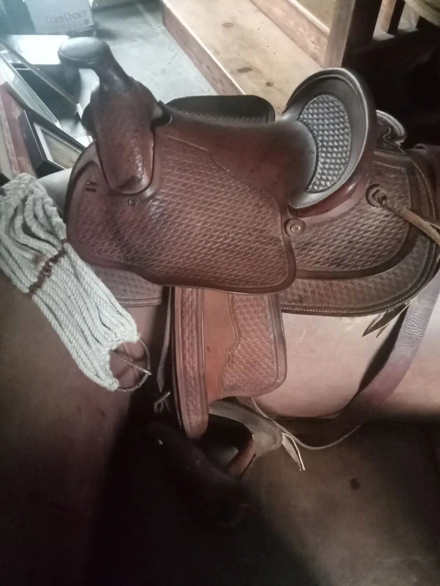Western saddle