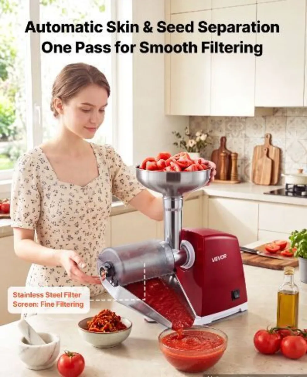 Electric Tomato Strainer 800W - Image 3
