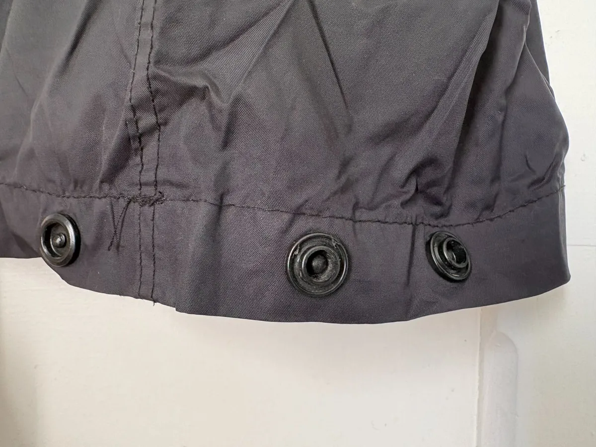 Water-resistant trousers, unisex, size L, black - Image 3