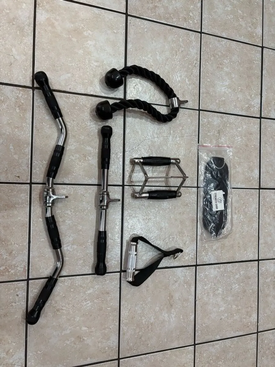 Gym Cable Machin Attachments, Heavy Duty!!! - Image 1