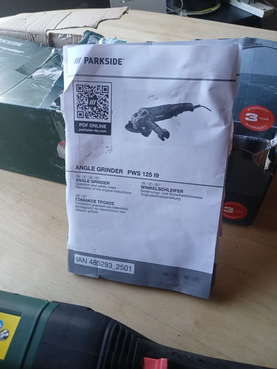 Parkside Angle grinder - Image 2