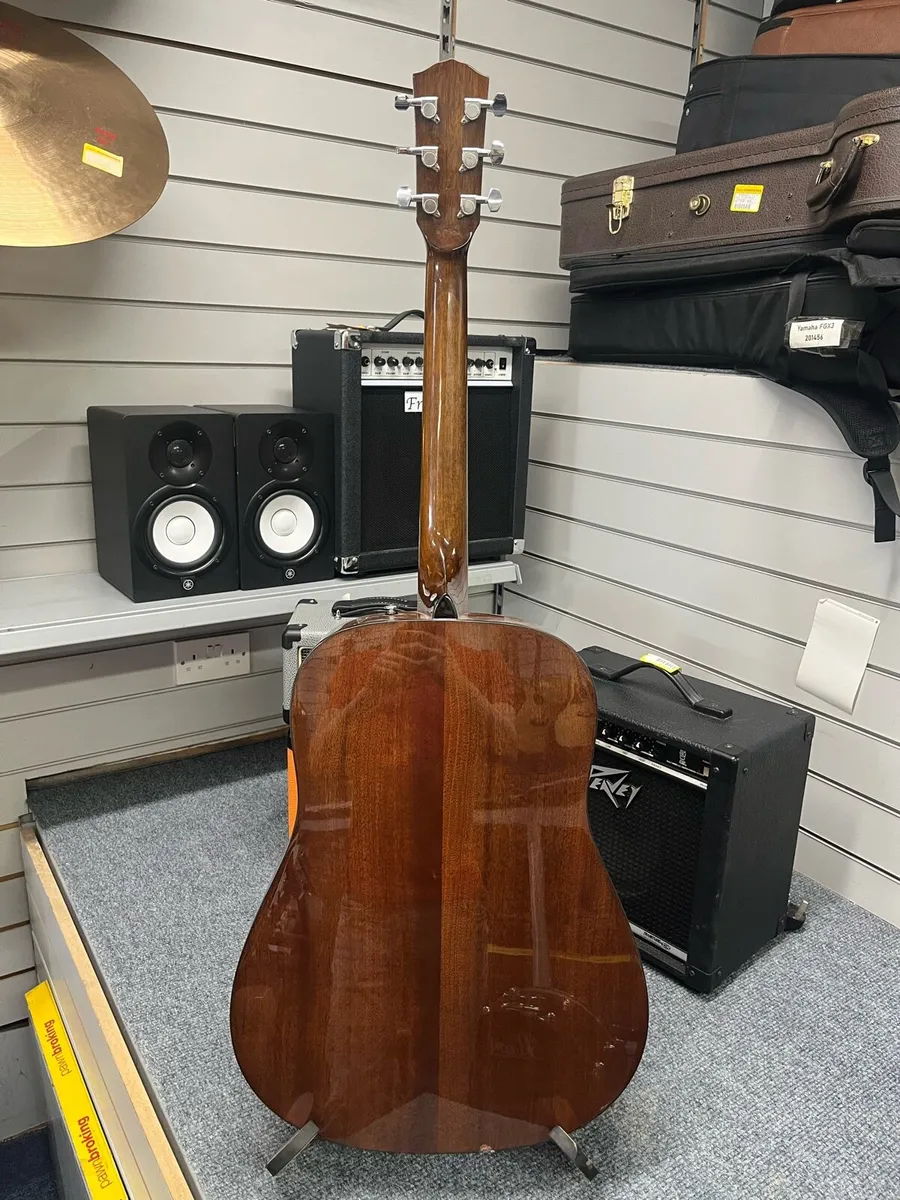 Fender CD-60S Left Handed Acoustic Guitar - Image 4