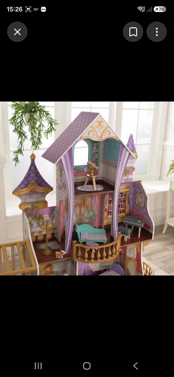 Dollhouse KidKraft Enchanted Greenhouse Castle - Image 2