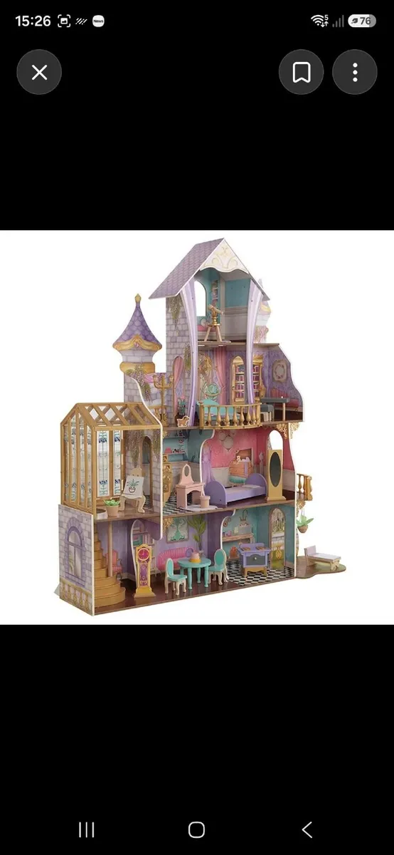 Dollhouse KidKraft Enchanted Greenhouse Castle - Image 3