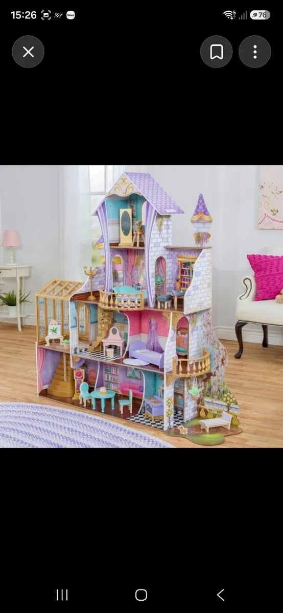 Dollhouse KidKraft Enchanted Greenhouse Castle - Image 4