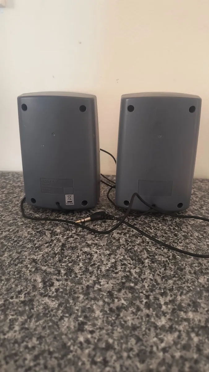 Vintage Sony Mini Pair Speaker System - Image 2