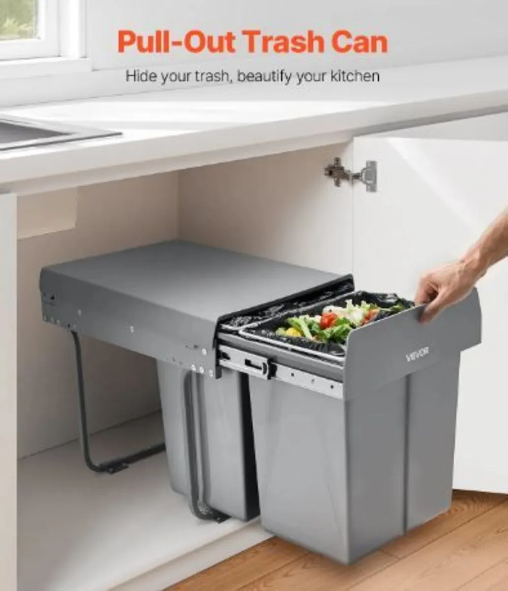 Pullout Trash Can for Kitchen Cabinets - Image 3