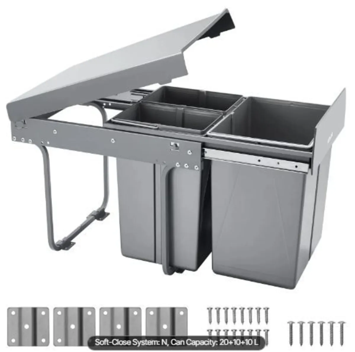 Pullout Trash Can for Kitchen Cabinets - Image 1