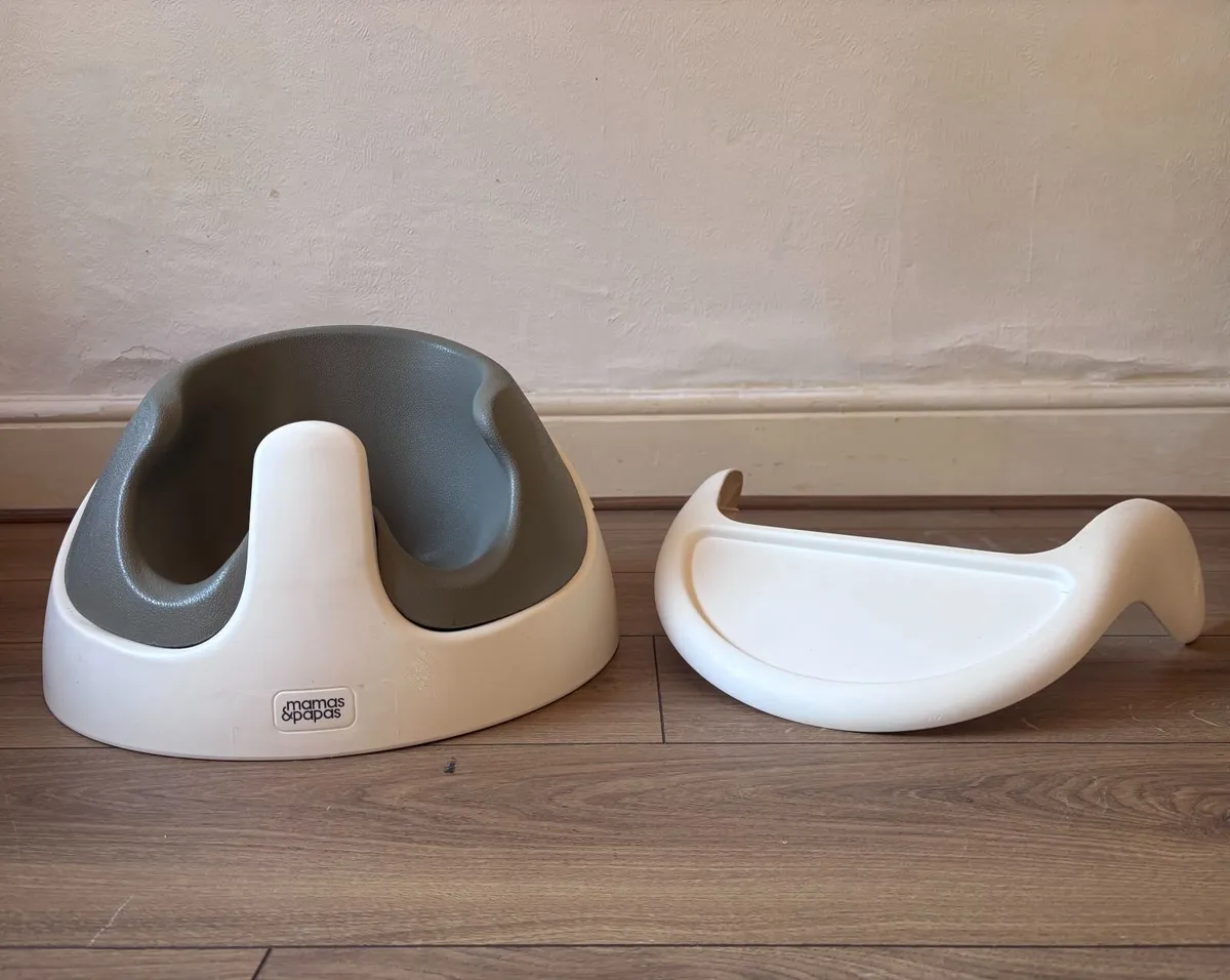 Mamas & Papas Baby Snug Feeding /Floor Seat & Tray - Image 2