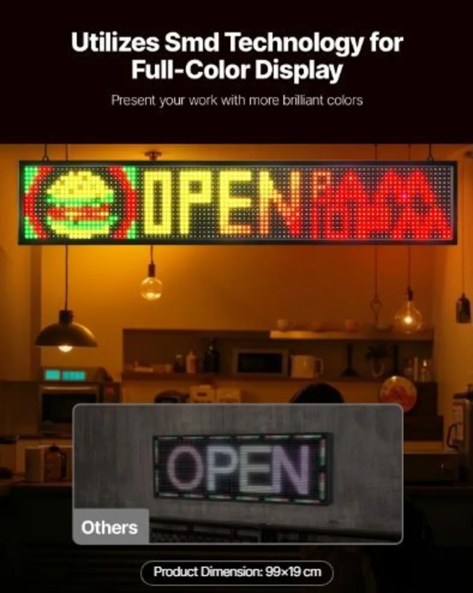 Programmable LED Sign, P10 Full Color - Image 3