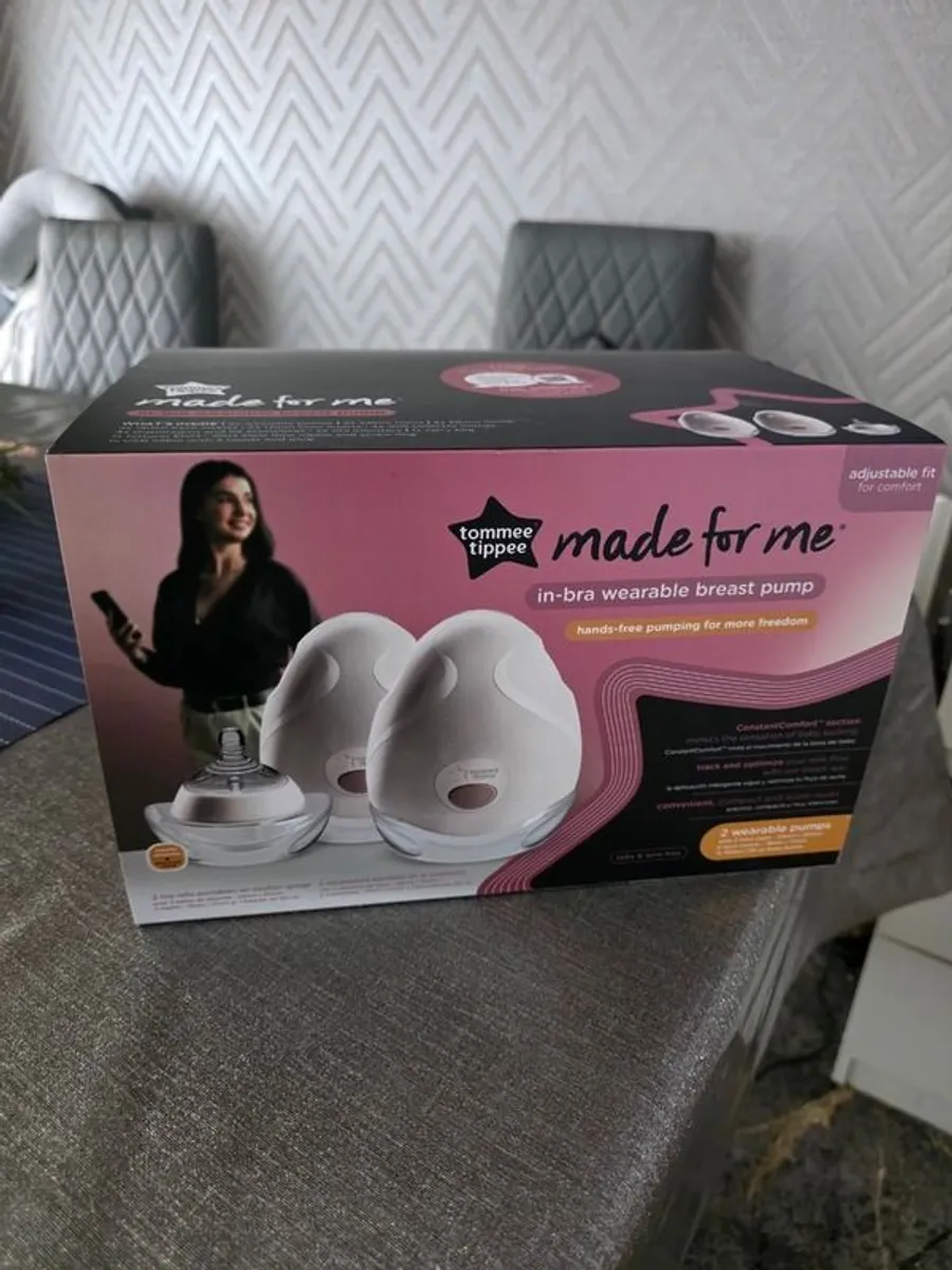 Tommee Tippee Made for Me Wearable Breast Pump  Brand New - Image 1