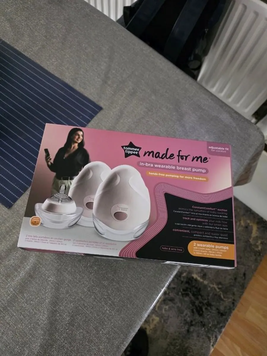 Tommee Tippee Made for Me Wearable Breast Pump  Brand New - Image 2