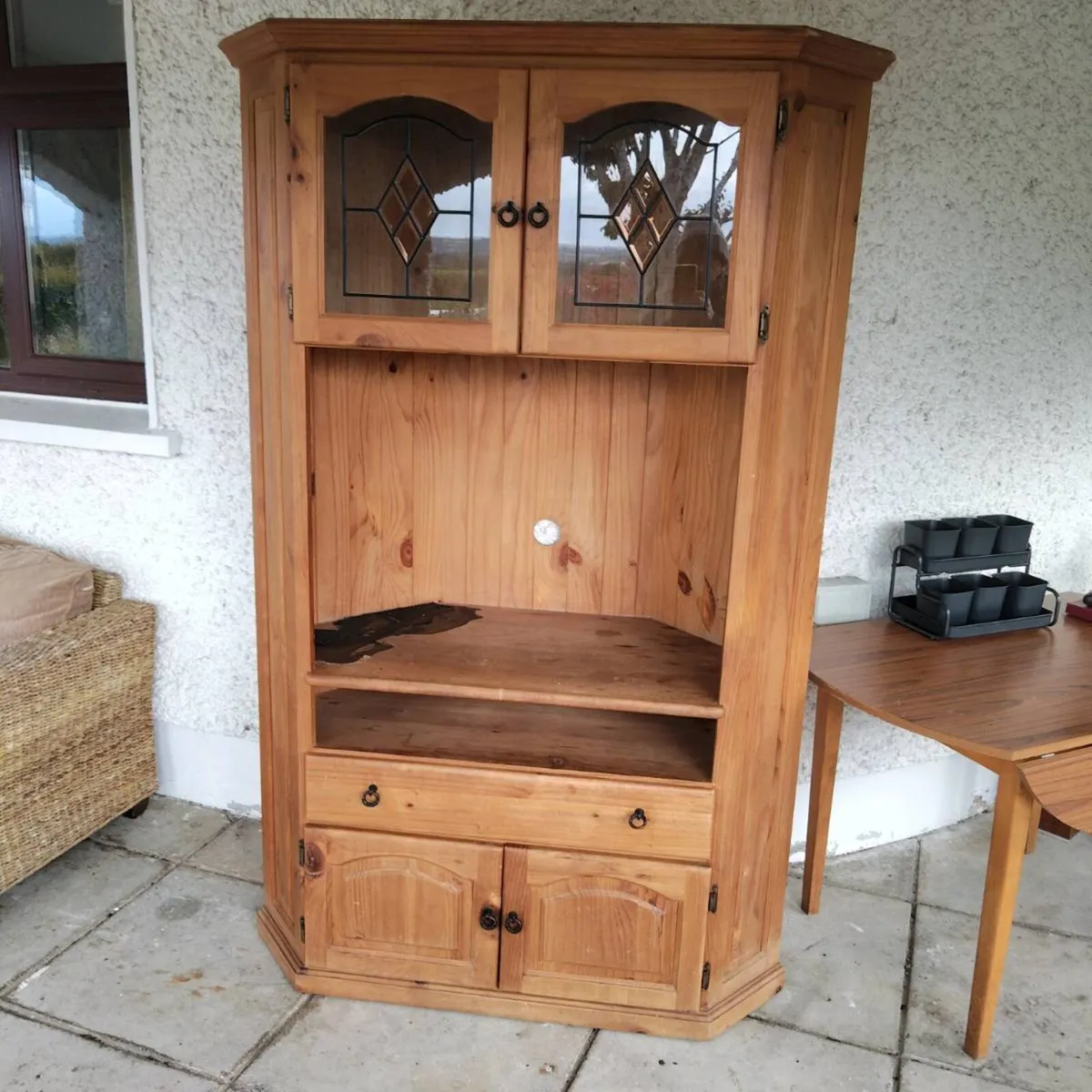 Pine Corner Cabinet - Image 3