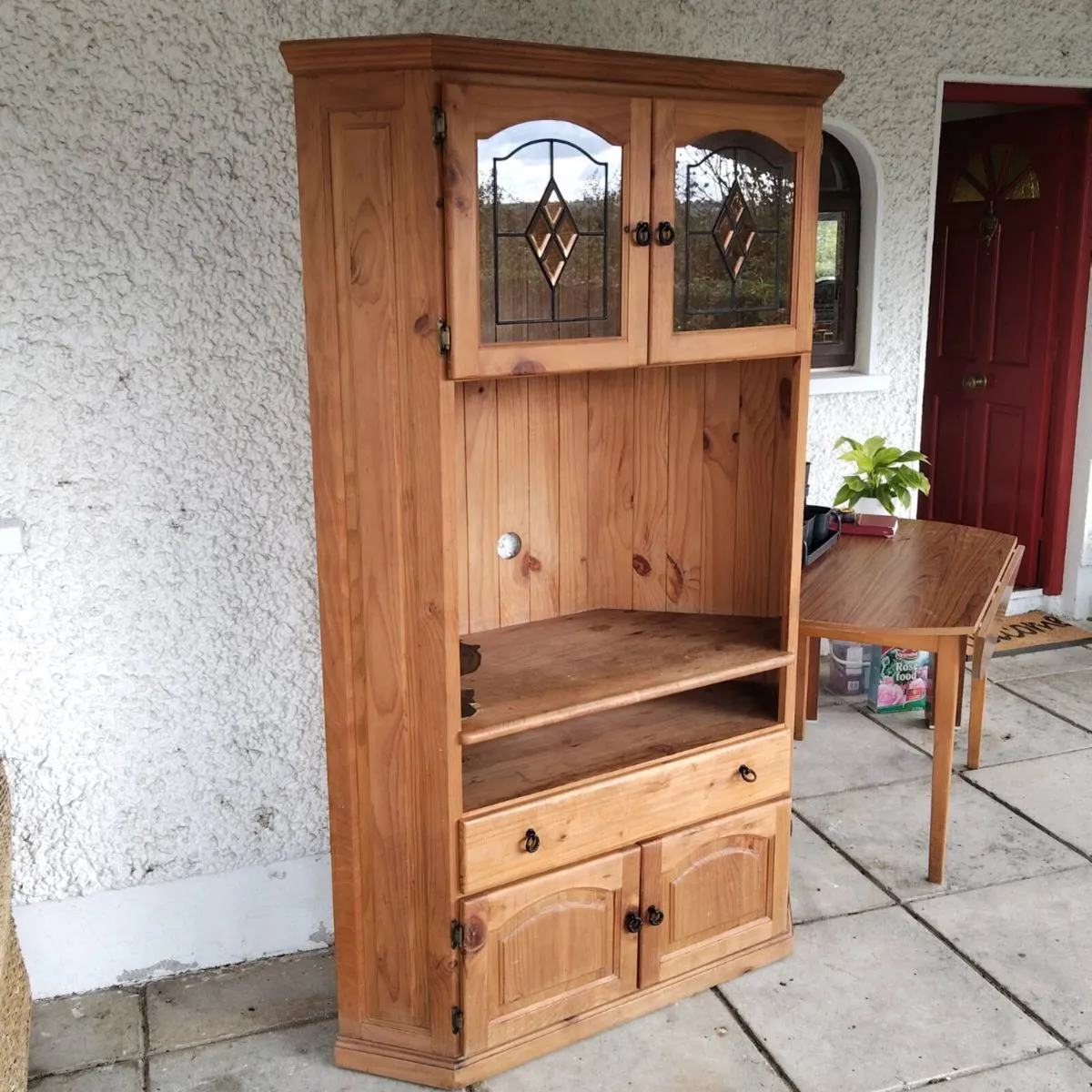 Pine Corner Cabinet - Image 2