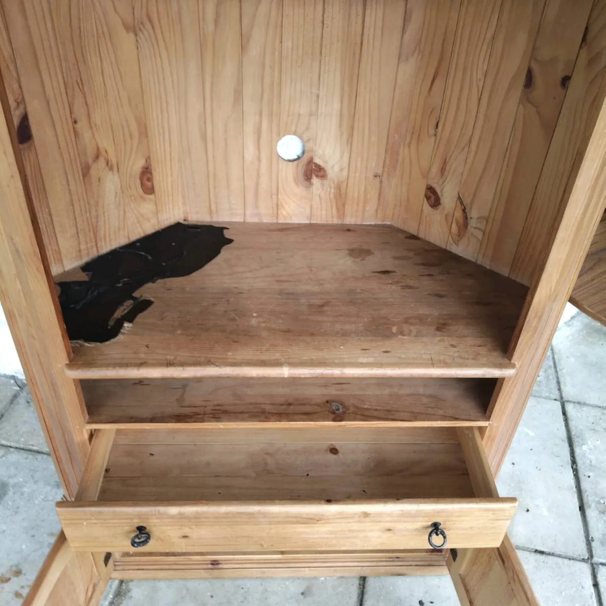 Pine Corner Cabinet - Image 4