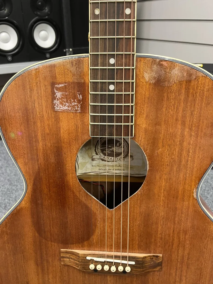 Canadian Semi Acoustic Left Handed Guitar - Image 3