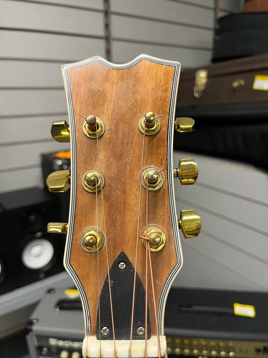 Canadian Semi Acoustic Left Handed Guitar - Image 4