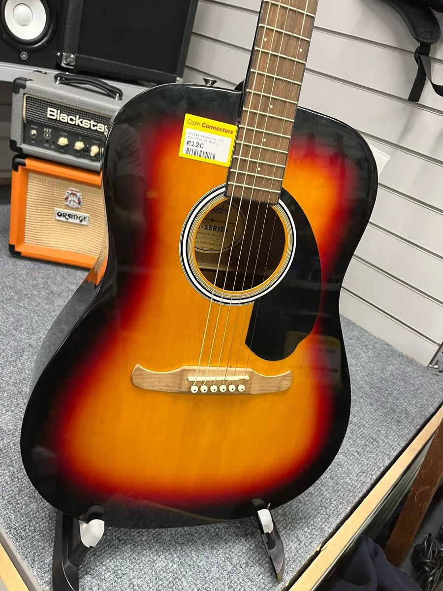Fender FA 125 Acoustic Guitar - Image 2