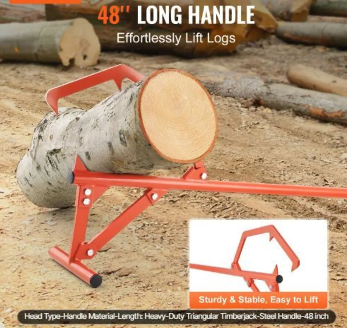 Timberjack, 46.5 in, Heavy Duty Steel - Image 3