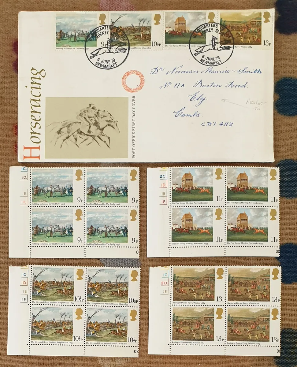 UK 1st Day Cover & Blocks (#4) 1979 - Image 1