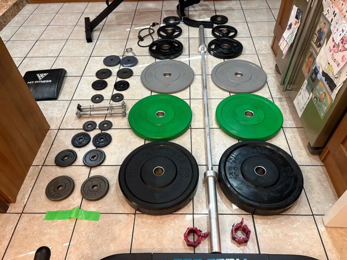 Brilliant Gym All In 1 Weightlifting Set!! - Image 3