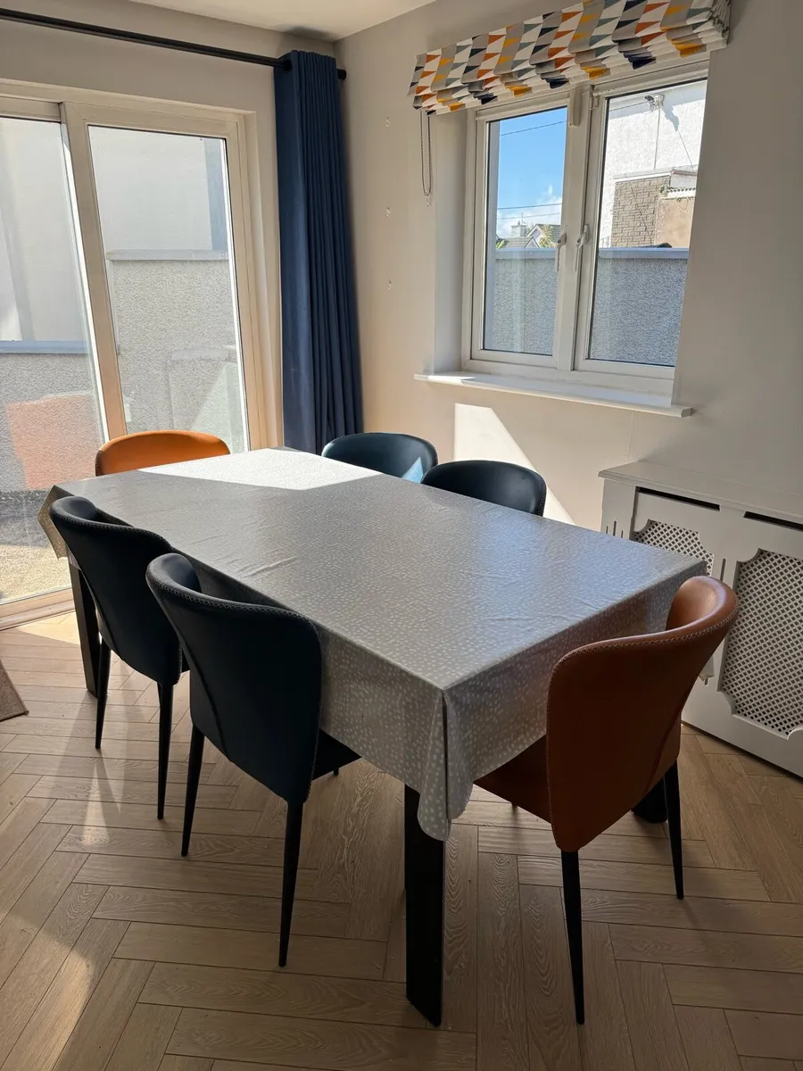 Table and chairs