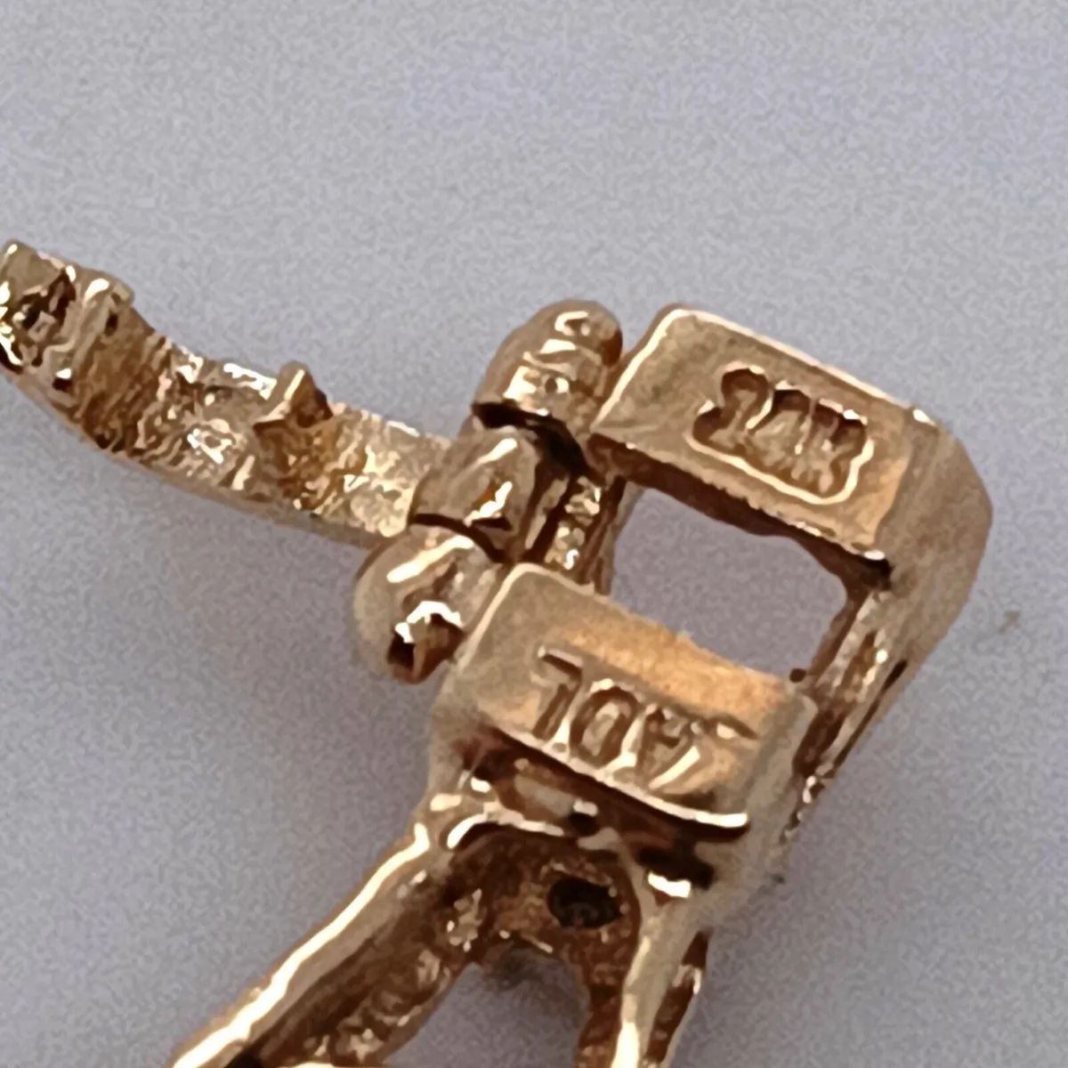 14k Gold Diamond & Multi Gem Bracelet - Image 4