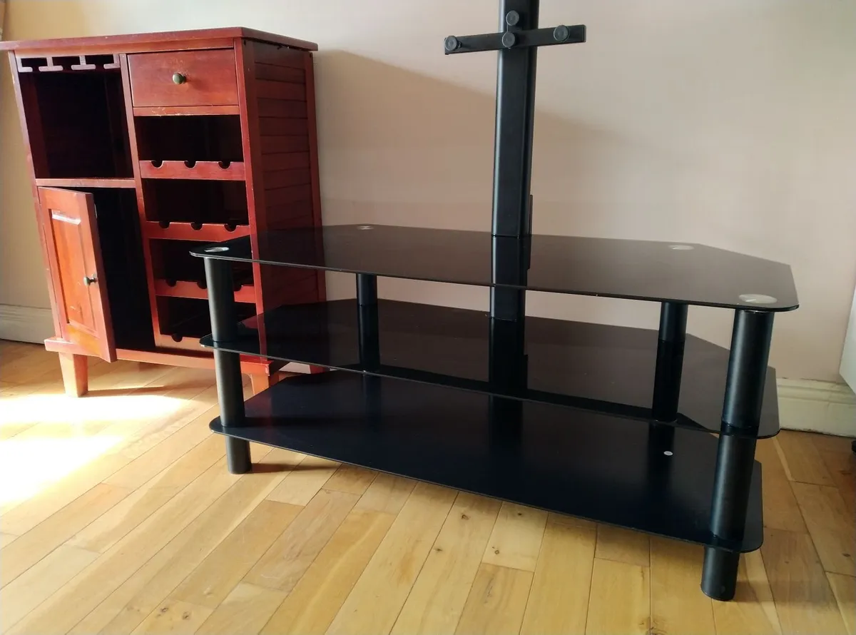 Wine rack and TV stand - Image 1