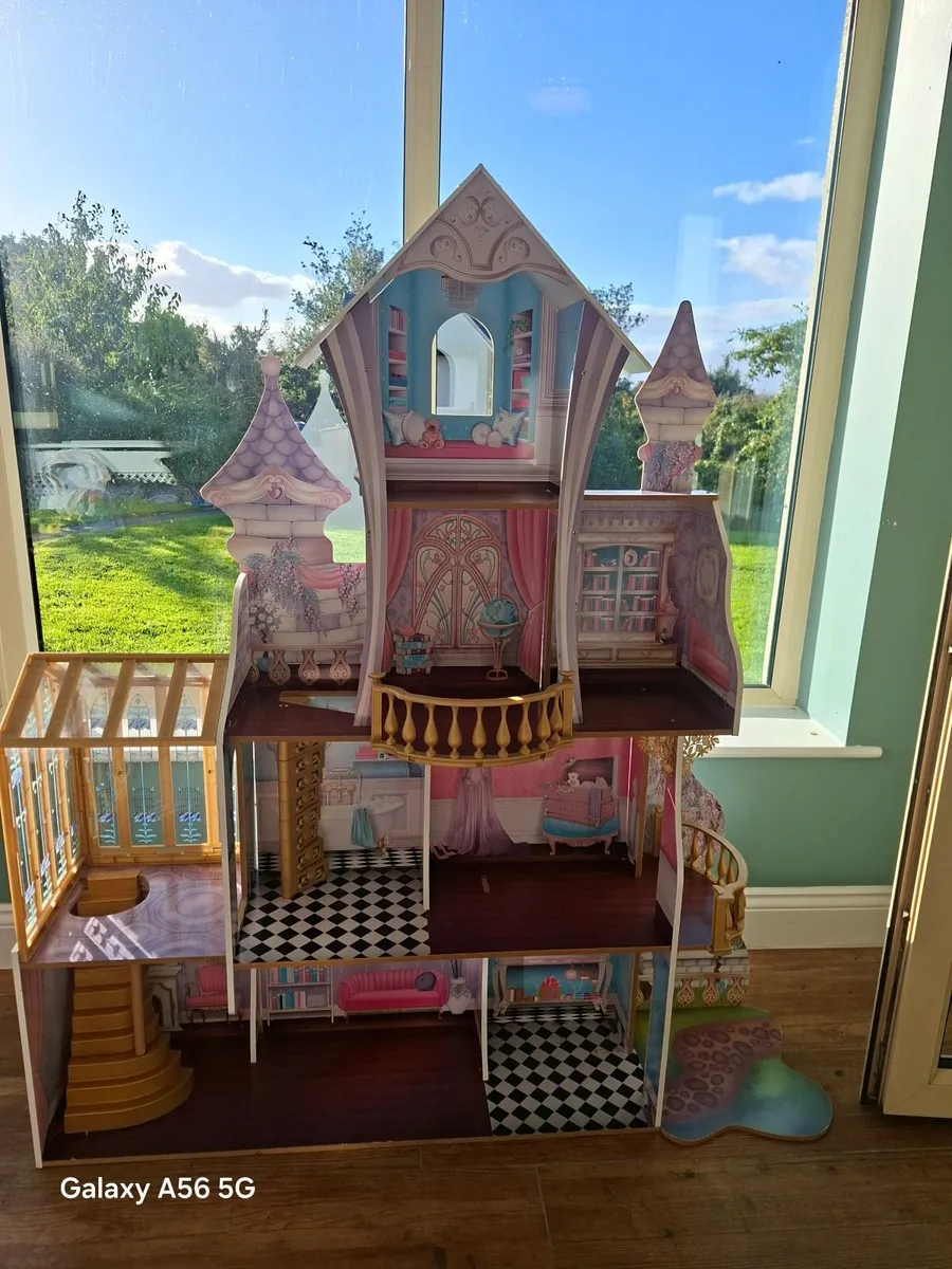 Dollhouse KidKraft Enchanted Greenhouse Castle - Image 1
