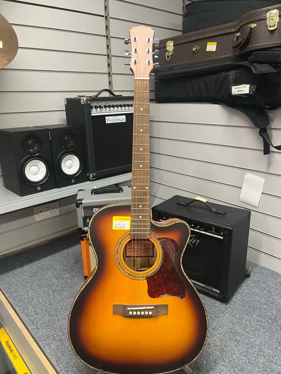 Freshman FALTD24 Semi Acoustic Guitar - Image 1
