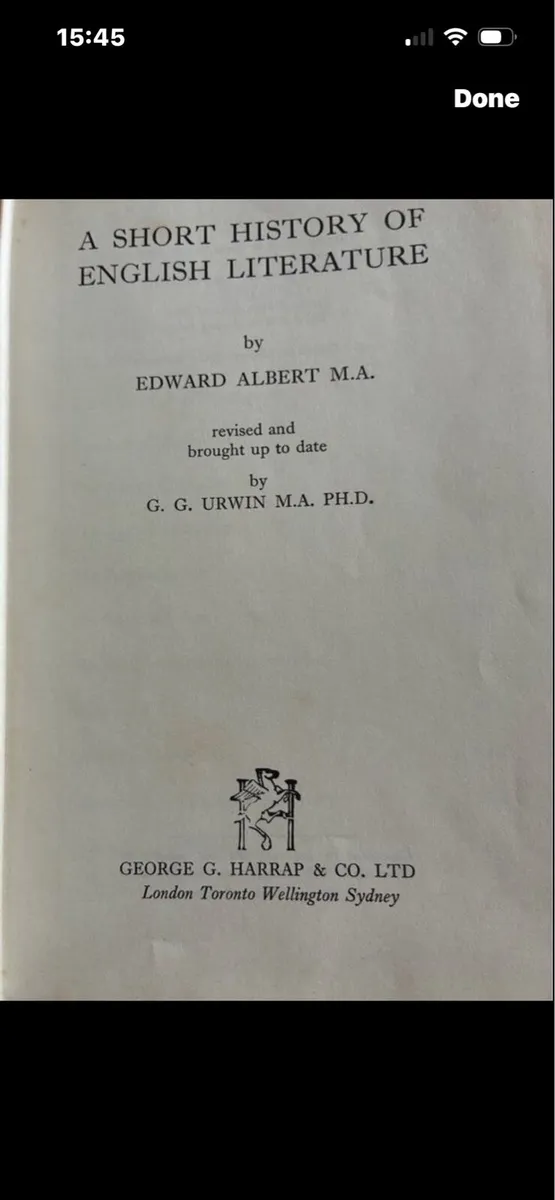 A Short History of English Literature - Image 2