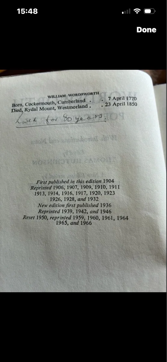 Wordsworth Poetical Works - Image 2